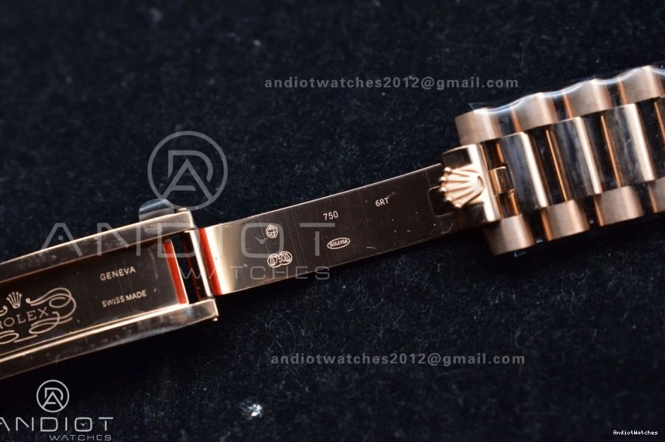 DayDate (Gain Edition Popular 36 President Dial Grey Steel Roman 673 904L V5 Best vr3255 Weight) QF Bracelet on RG 0114